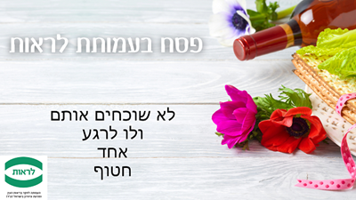 ניוזלטר אפריל 2024 – עמותת לראות
